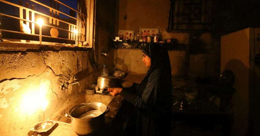 gaza crisi energia elettrica