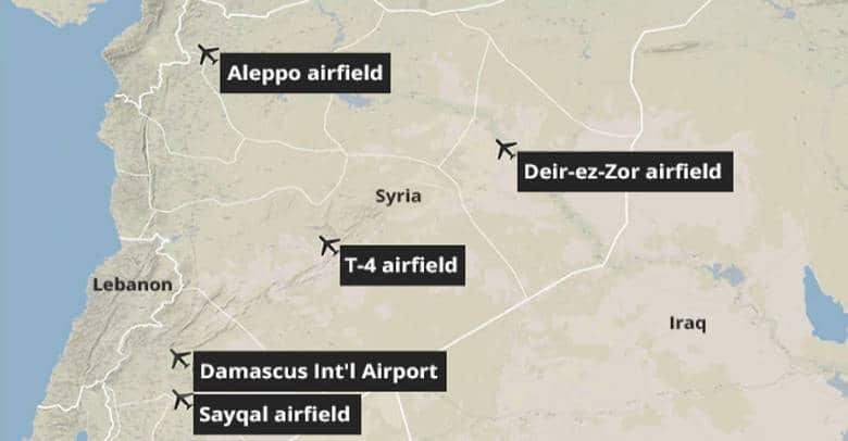 basi iraniane in siria