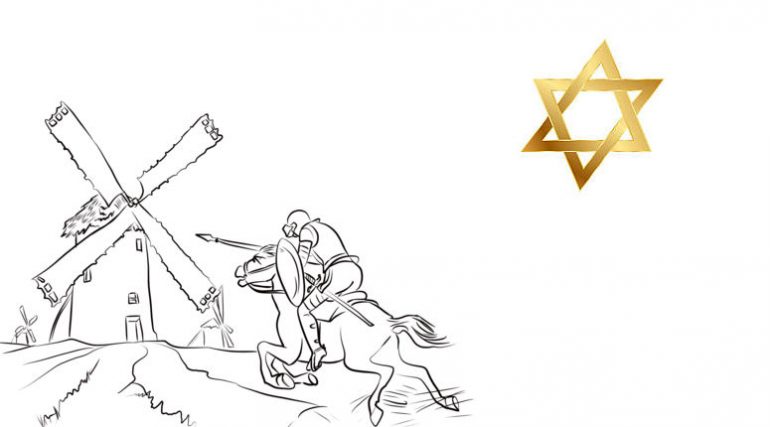 Israele, i media e i mulini a vento