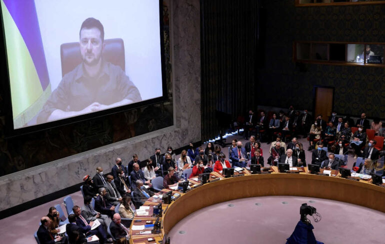 Guerra in Ucraina: Zelensky mette l’ONU con le spalle al muro