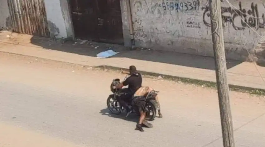 poveri palestinesi di Gaza