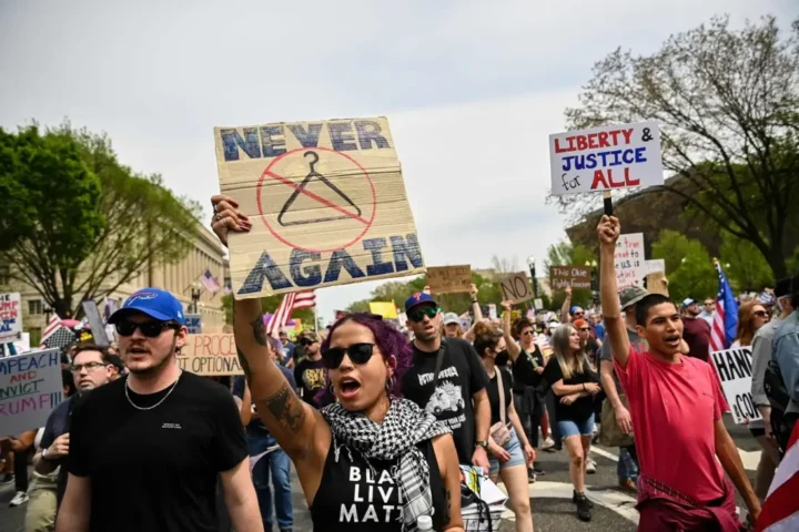 manifestazioni contro Donald Trump